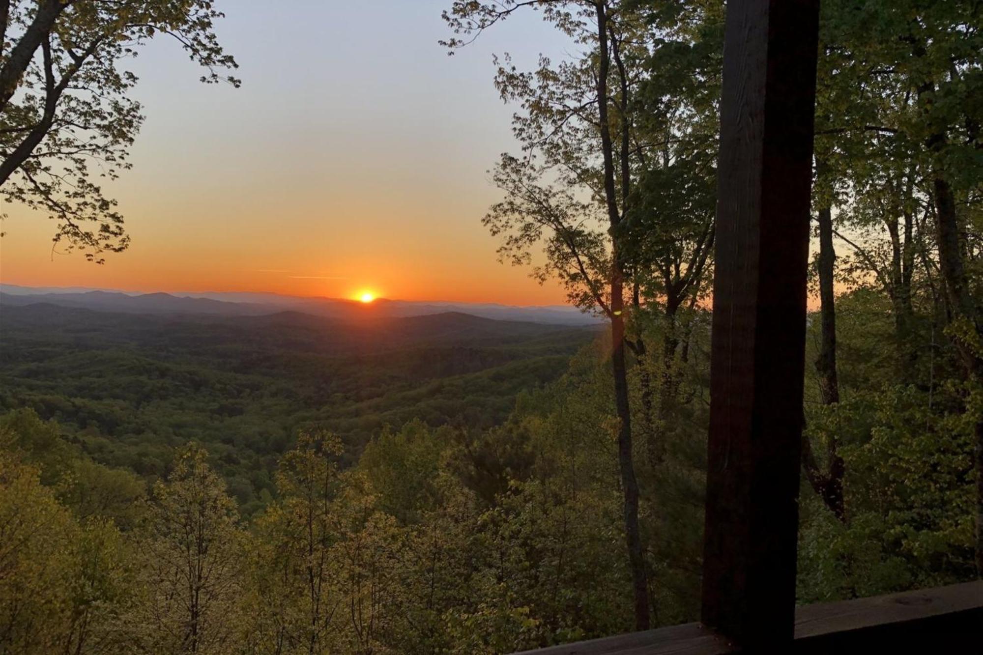 Appalachian Sunrise Amazing Views Close To Blue Ridge Hike From The Cabin المظهر الخارجي الصورة
