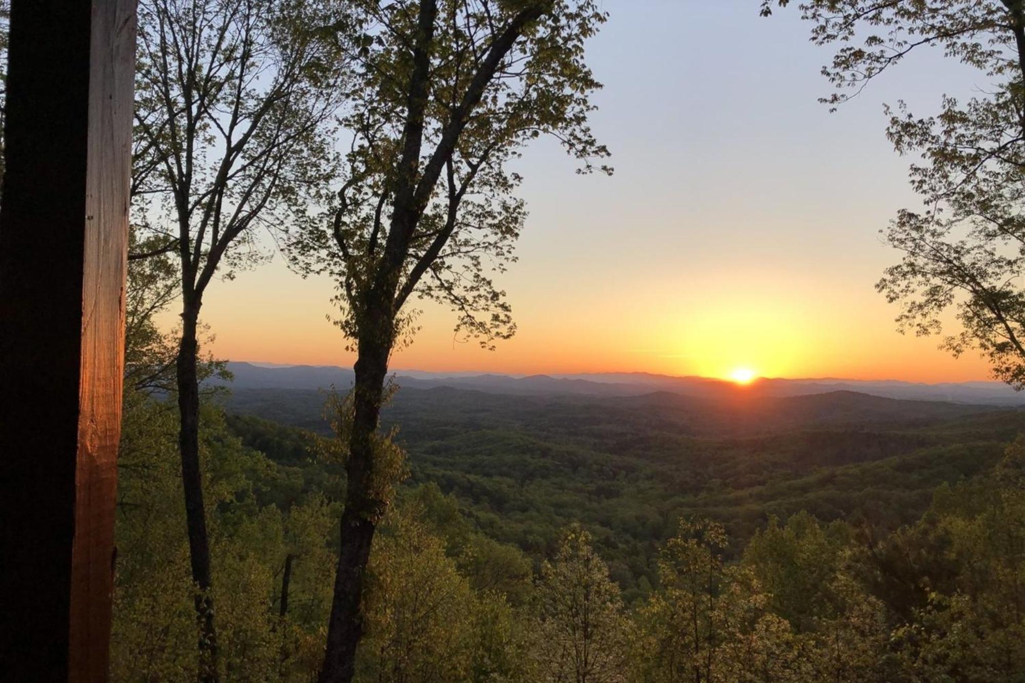 Appalachian Sunrise Amazing Views Close To Blue Ridge Hike From The Cabin المظهر الخارجي الصورة