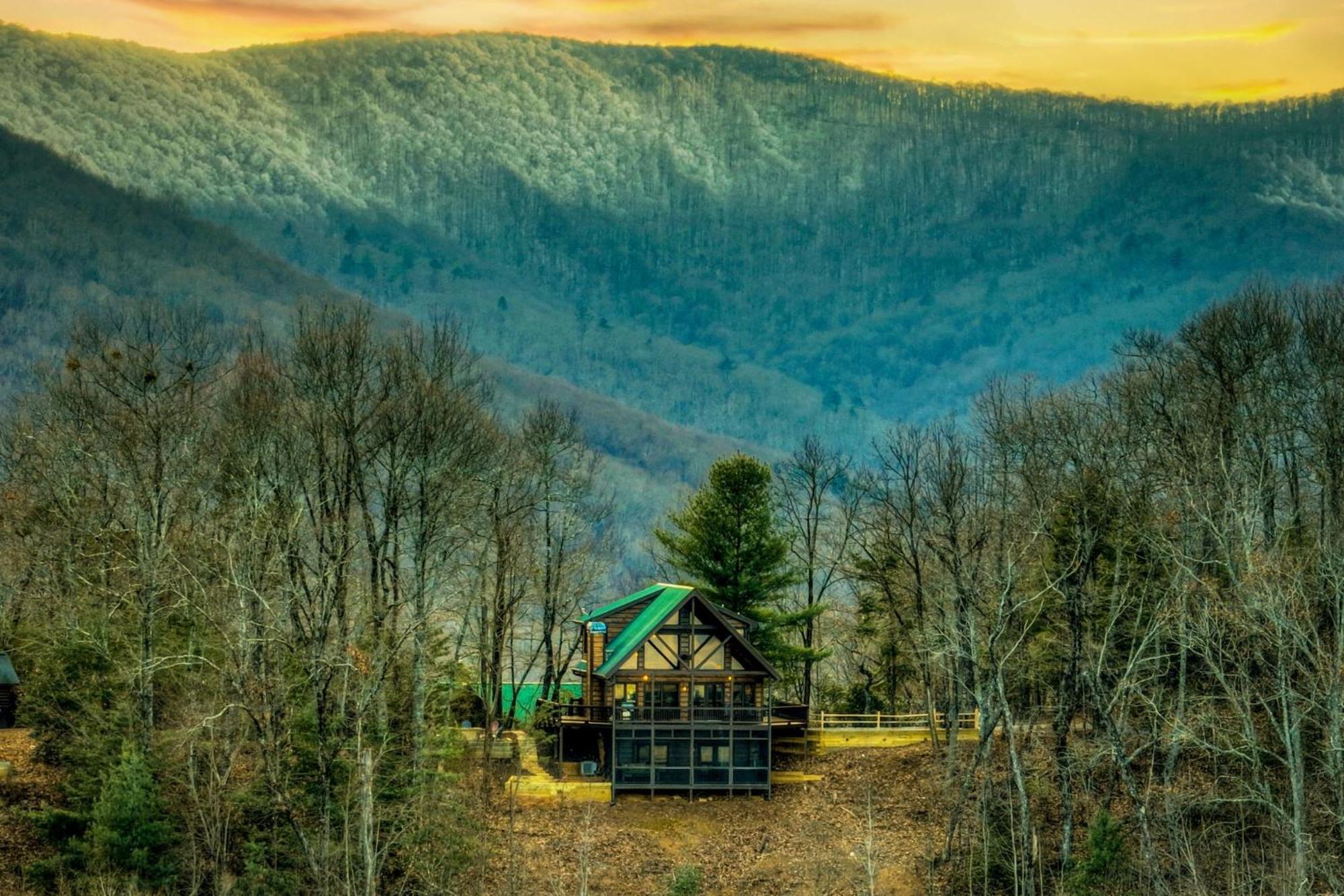 Appalachian Sunrise Amazing Views Close To Blue Ridge Hike From The Cabin المظهر الخارجي الصورة